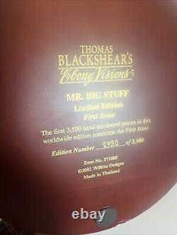 THOMAS BLACKSHEAR EBONY VISIONS Mr. Big Stuff LE Première Édition Signée Par L'Artiste