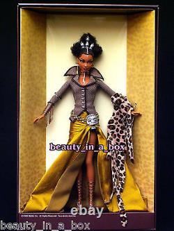Tatu Treasures Of Africa Byron Lars In Shipper Barbie Doll African American Aa