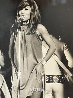 Tina Turner au Zaïre 1971 Photographie de presse afro-américaine #histoireenmorceaux