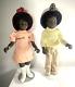 Vtg Sasha Caleb & Cora Black Boy Girl Pair 16 Doll Trendon England Avec Étiquettes