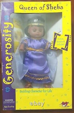 Vintage Generosity 1995 Reine De La Poupée Sheba Collectionnable En Forme Stupéfiante